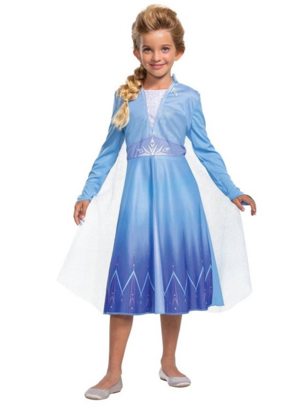 Disney Frozen Elsa Girls Princess Dress Halloween Costume XS 3T-4T dress up NEE
